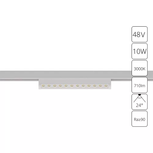 Магнитный трековый светильник Arte Lamp OPTIMA A7288PL-1WH
