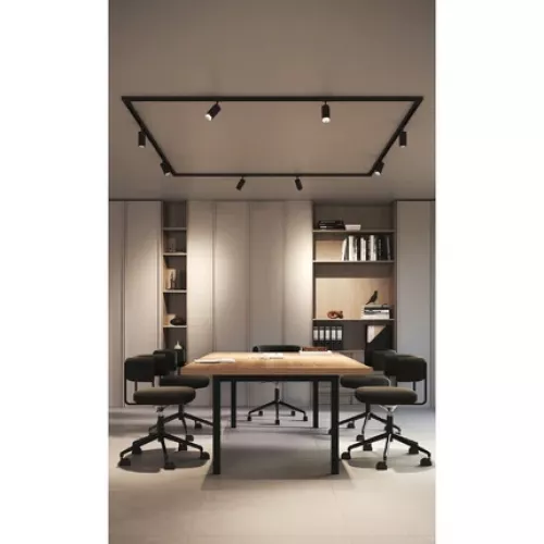 Трековый светильник Arte Lamp AERO A1336PL-1BK
