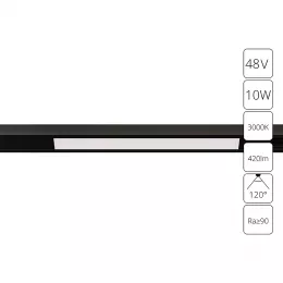 Магнитный трековый светильник Arte Lamp OPTIMA A7283PL-1BK