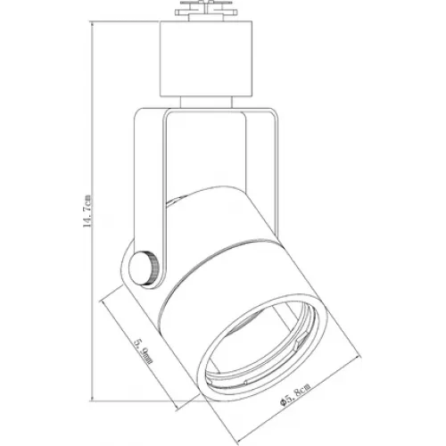 Трековый светильник Arte Lamp LENTE A1310PL-1WH