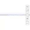 Магнитный трековый светильник Arte Lamp LINEA A4664PL-1WH