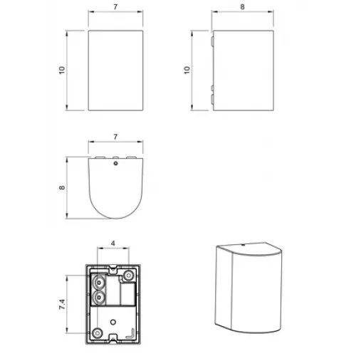 Фасадный светильник Arte Lamp COMPASS A3102AL-1BK