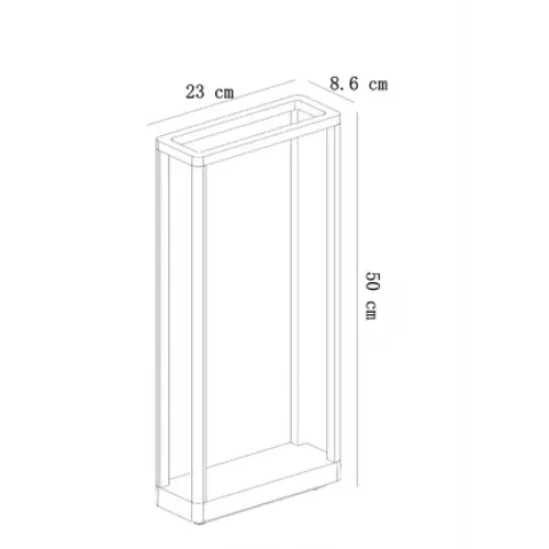 Ландшафтный светильник Arte Lamp HASSALEH A3374PA-1BK