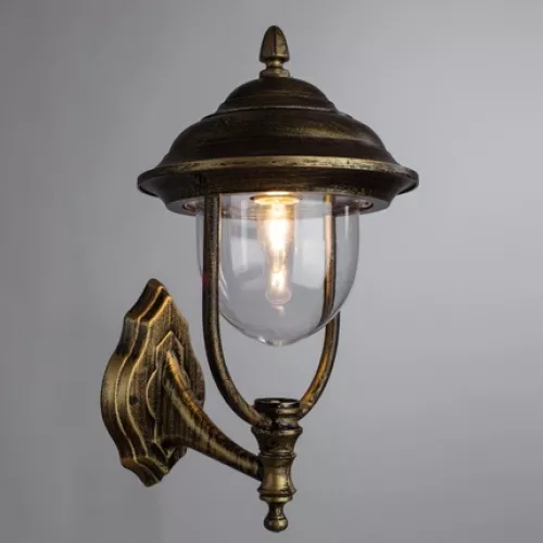 Уличный настенный светильник Arte Lamp BARCELONA A1481AL-1BN