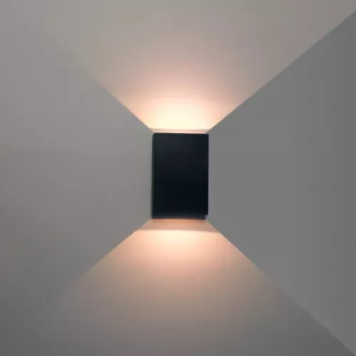 Фасадный светильник Arte Lamp ALGOL A2750AL-2BK