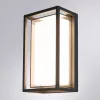 Уличный настенный светильник Arte lamp MENKAR A1332AL-1BK