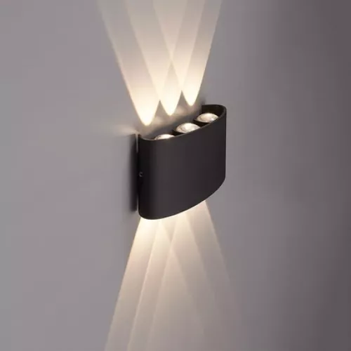 Фасадный светильник Arte Lamp BOSTO A3722AL-6BK
