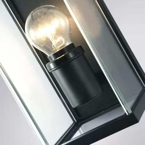 Уличный настенный светильник Arte Lamp POT A1631AL-1BK