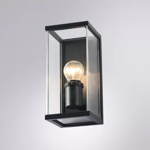 Уличный настенный светильник Arte Lamp POT A1631AL-1BK