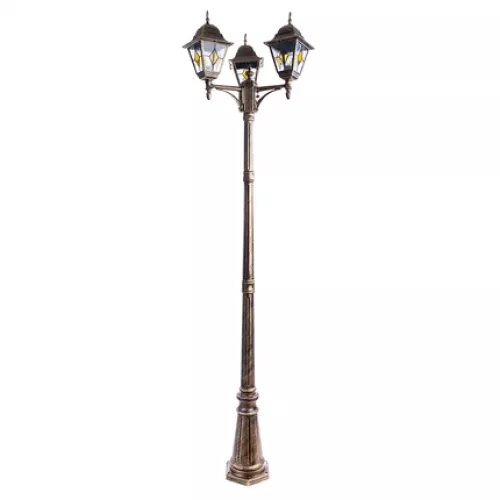 Парковый светильник Arte Lamp BERLIN A1017PA-3BN