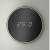 Терморегулятор электронный VOLTUM S70 с индикацией и датчиком, для теплого пола, (сталь)