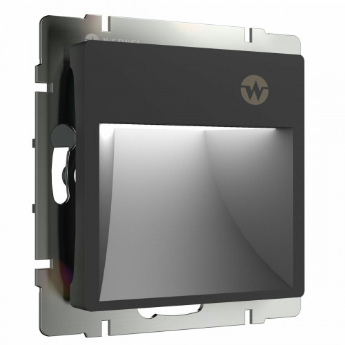 W1154608/ Встраиваемая LED подсветка три режима с датчиком движения (черный матовый)