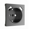 W1179564/ Накладка для розетки USB (графит матовый)