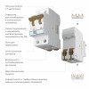 W902P104 / Автоматический выключатель 2P 10 A C 4,5 кА