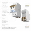 W902P324 / Автоматический выключатель 2P 32 A C 4,5 кА