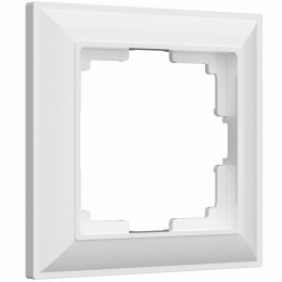 W0012201/ Рамка на 1 пост Fiore (белый)