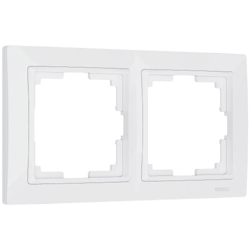 W0022001/ Рамка на 2 поста Snabb basic (белый)