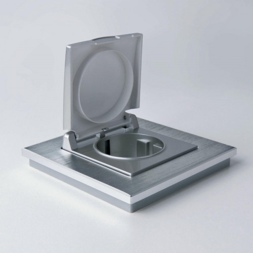 W0011706/ Рамка на 1 пост Aluminium (алюминий)